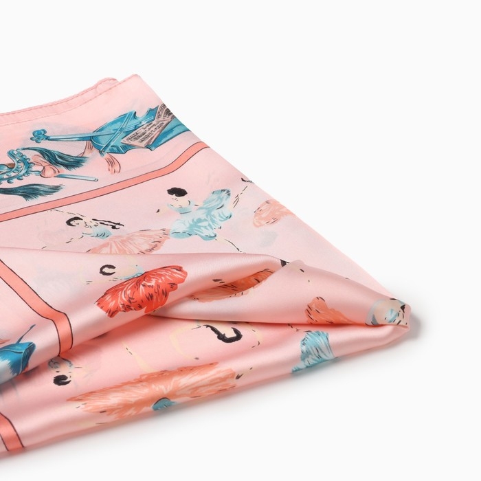 Платок женский MINAKU р-р 70*70 см, цв. розовый Платок женский MINAKU р-р 70*70 см, цв. розовый