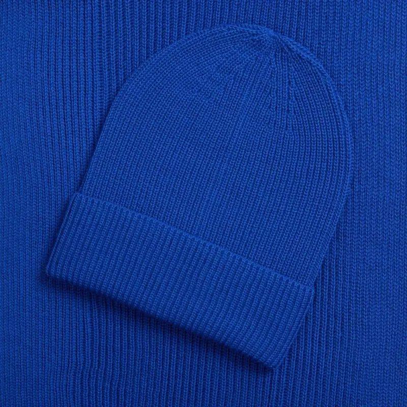 Шапка Nobilis Mono, синяя (аква)