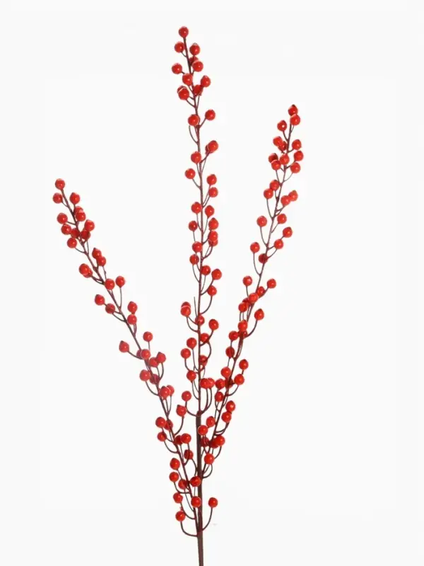 Декор ветка &laquo;Веточка калины&raquo;, 1&times;75 см