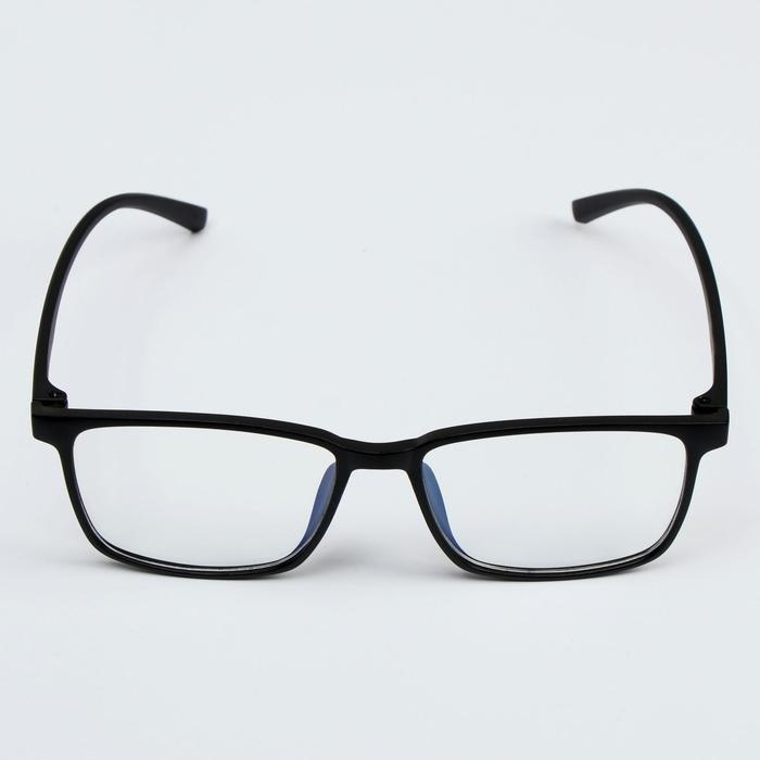 Очки для компьютера мужские «Мастер К», линза 4×5.5 см, ширина 14 см, дужка 15 см