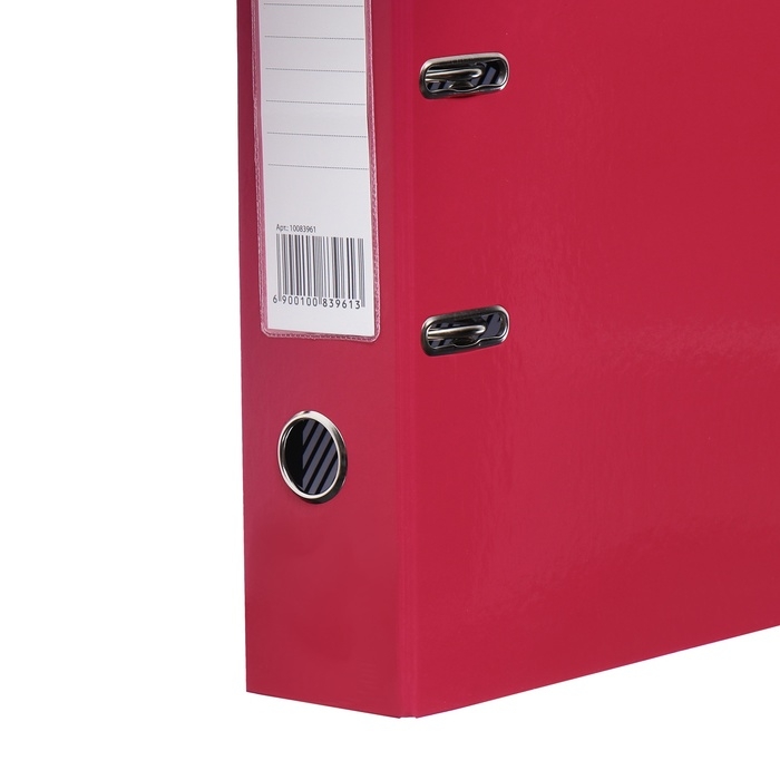 Папка-регистратор, Calligrata, А4, 75 мм, ламинированная, светлая вишня Папка-регистратор, Calligrata, А4, 75 мм, ламинированная, светлая вишня