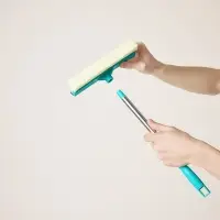 VETTA Окномойка со стальной ручкой 25см, зеленая, арт.KFC002