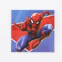 Блокнот 10х10см, 16 л МИКС "Человек паук"