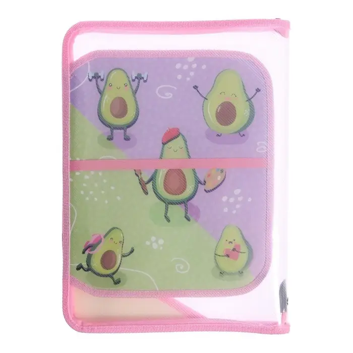 Папка для труда, А4, пластиковая, 23×32.5×2.5 см «Авокадо» Папка для труда, А4, пластиковая, 23×32.5×2.5 см «Авокадо»
