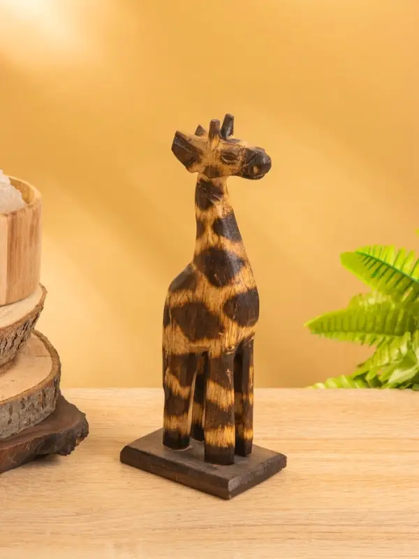 Сувенир "Жирафик" дерево 8х5х20 см, цв. коричневый