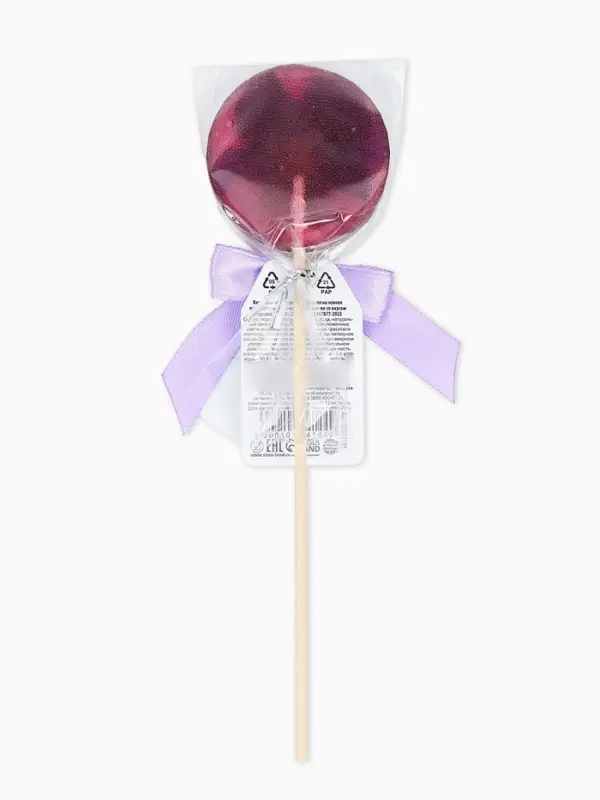 Леденец на палочке &laquo;Для тебя&raquo; вкус: персик, БЕЗ САХАРА, 30 г