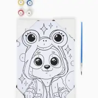 Картина по номерам для детей &laquo;Малыш-панда&raquo;, 20&times;30 см