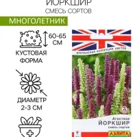 Семена Цветов Агастахе "Йоркшир", смесь сортов, 0,1 г Семена Цветов Агастахе "Йоркшир", смесь сортов, 0,1 г