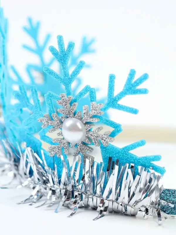 Корона "Волшебство", цвет голубой