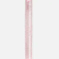 Линейка для квилтинга и пэчворка, 5&times;60&times;0.1 см, розовая