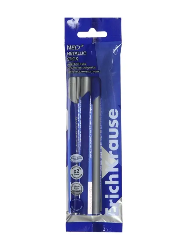 Набор ручек шариковых ErichKrause U-109 Stick Original, 8 штук, узел 1.0 мм, чернила синие