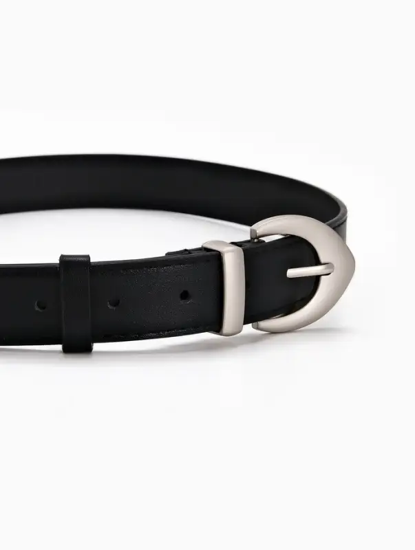 Ремень жен 05-01-02-01, Июнь2506, 3*0,3*110 см, без винта, пряж мат металл, 1 прокол, черный 10903 Ремень жен 05-01-02-01, Июнь2506, 3*0,3*110 см, без винта, пряж мат металл, 1 прокол, черный 10903