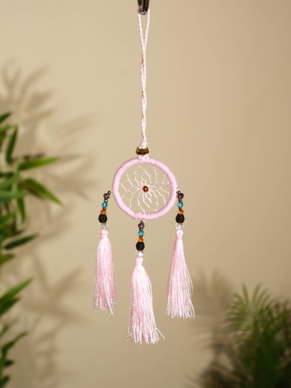 Ловец снов 4х20 см. розовый Ловец снов 4х20 см. розовый