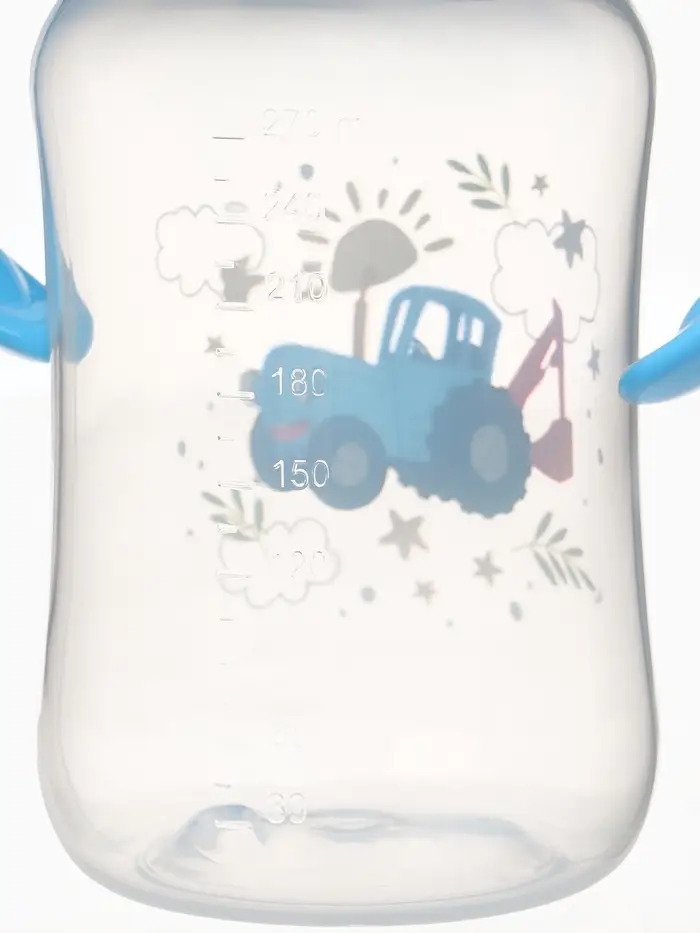 Поильник-непроливайка с носиком, 270 мл, Синий трактор Поильник-непроливайка с носиком, 270 мл, Синий трактор