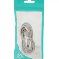 Кабель Luazon, Type-C - USB, 1 А, 1 м, белый