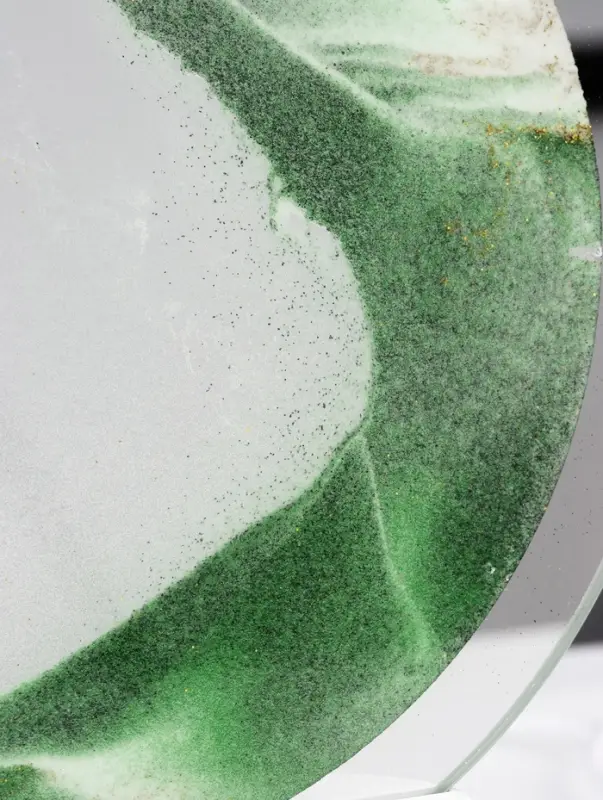 Светильник настольный СТАРТ Sands, LED, 10 Вт, USB, 16&times;16&times;20 см, 3хAA, зелёный