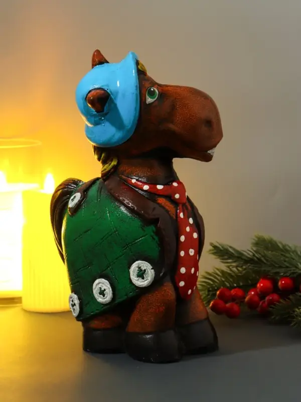 Копилка  Копилка "Конь в пальто" 16,5х11,5х25 см