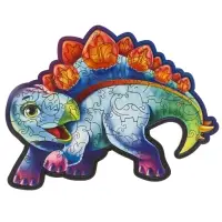 Пазл деревянный фигурный Лесная мастерская &laquo;Стегозавр&raquo;, 67 элементов