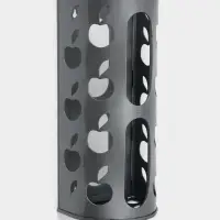 Корзина для пакетов Darel plastic &laquo;Яблоко&raquo;, пластик, 16&times;13.5&times;37.5 см, МИКС