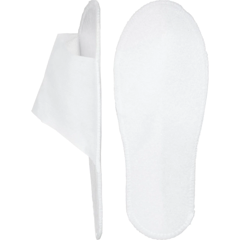 Тапочки одноразовые ГП Стандарт Плюс с откр мысом, белые 5 мм, 150 пар/уп