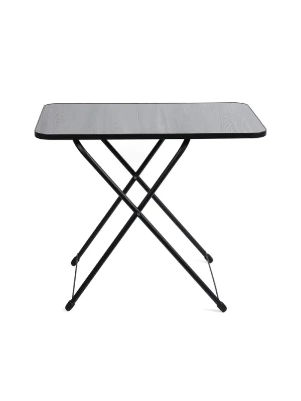 Стол туристический складной, 75&times;50&times;50/62 см, ЛДСП, цвет ясень чёрный