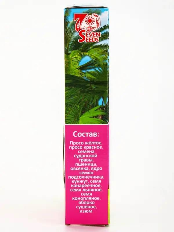 Корм Seven Seeds Special для волнистых попугаев, с фруктами, 400 г