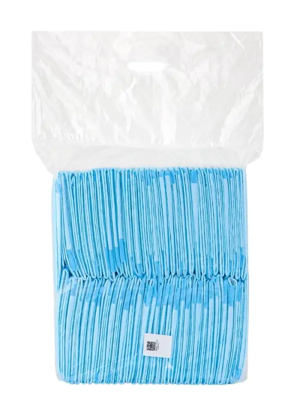 Пеленка медицинская впитывающая одноразовая, размер 60х60 (упаковка 60 штук) Пеленка медицинская впитывающая одноразовая, размер 60х60 (упаковка 60 штук)