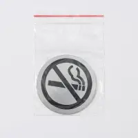 Табличка информационная "Не курить!", d=6 см, нержавеющая сталь, клейкая основа Табличка информационная "Не курить!", d=6 см, нержавеющая сталь, клейкая основа