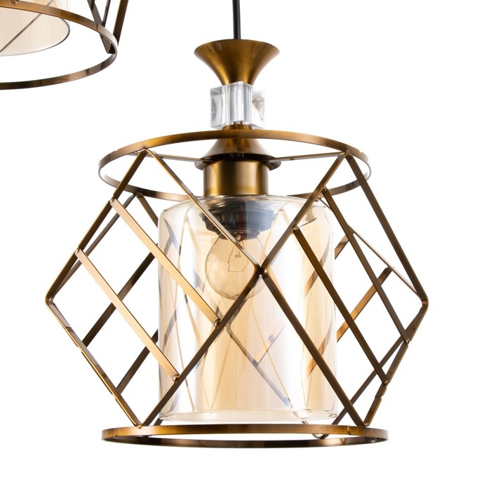 Светильник BayerLux Светильник BayerLux "Куара" 3хE27 40Вт золото 40х40х100 см