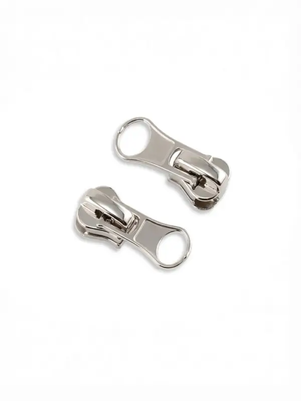 Бегунок для молнии &laquo;Трактор&raquo;, №5, автоматический, 10 шт., цвет никель