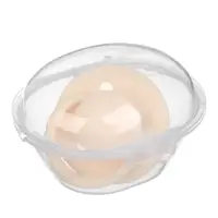 Соска - пустышка классическая, латекс, цв.айвори, в контейнере, от 6 мес., M&B