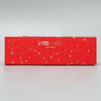 Коробка для макарун «С Новым годом!», 18×5.5×5.5 см