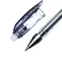 Ручка гелевая стираемая Crown "Erasable Jel", узел 0.5 мм, чернила черные