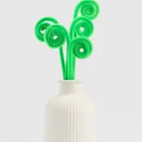 Синельная проволока, набор 50 шт., зелёная, 30 см