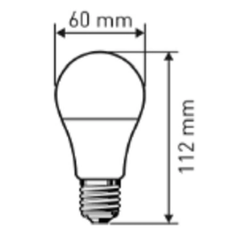 Лампа светодиодная ЭРА LED A60-11W-860-E27 11Вт Е27 6000К Б0031394