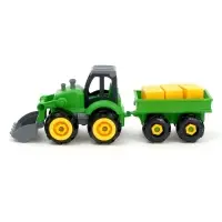 Конструктор винтовой &laquo;Трактор&raquo;, с электрическим шуруповёртом, отвёрткой и насадками