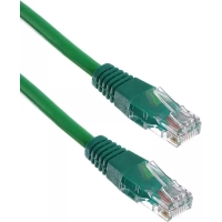 Патч-корд TWT TWT-45-45-5.0-GN UTP кат.5e, 5.0 м, зеленый
