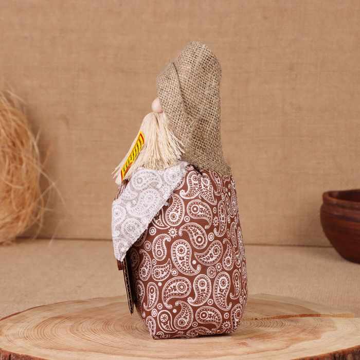 Домовой Домовой "Афанасий с сундуком", 22х15х12 см