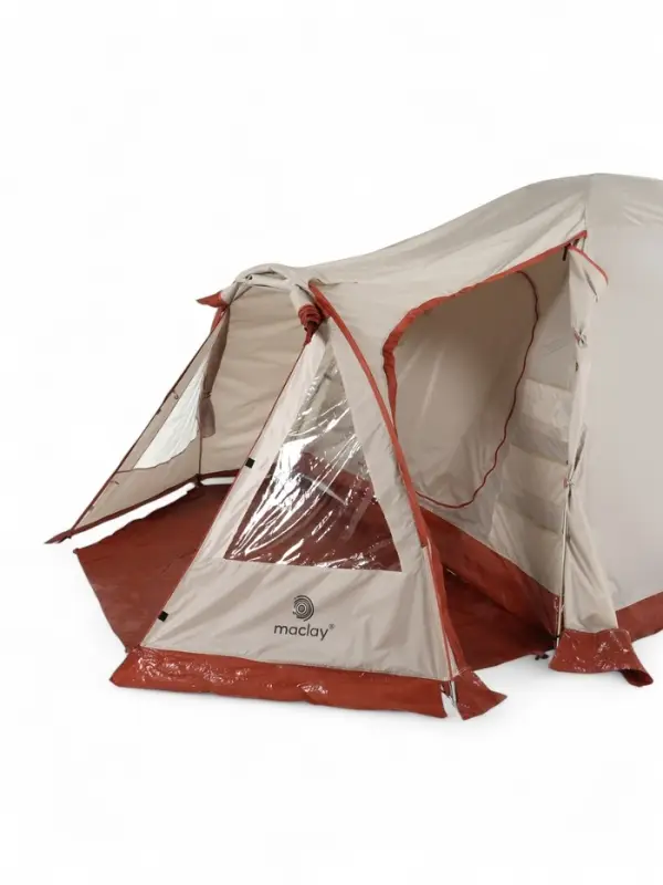 Палатка туристическая 4-местная maclay kavkaz ume 4, 250×360×140 см, треккинговая