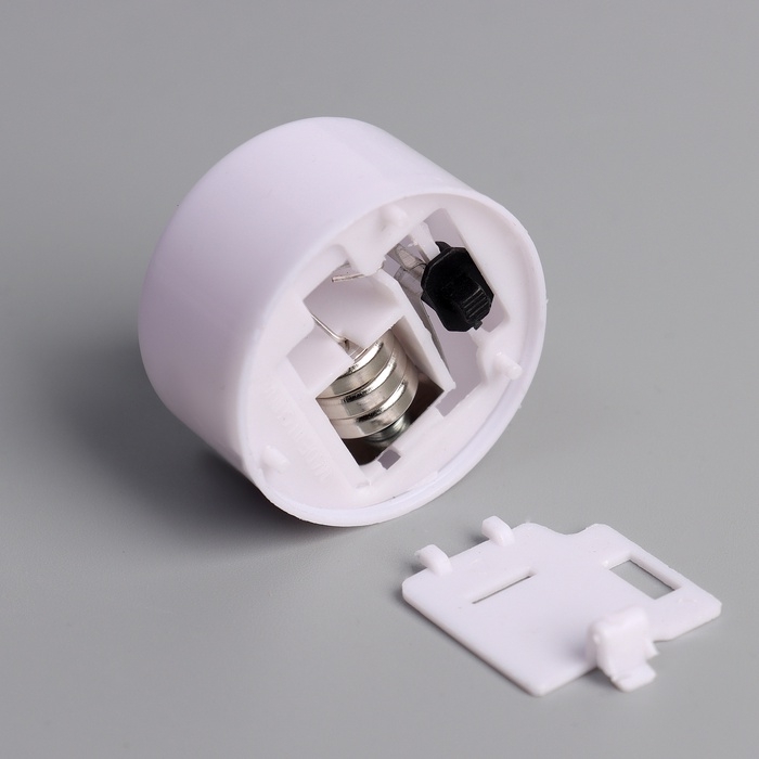 Светодиодные свечи, ночники LED RISALUX «Не бойся темноты» набор 2 шт., белые, RGB, 3.5×3.5×4 см Светодиодные свечи, ночники LED RISALUX «Не бойся темноты» набор 2 шт., белые, RGB, 3.5×3.5×4 см