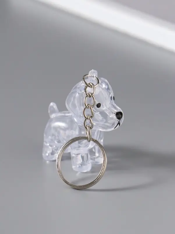 Брелок пластик "Преданный друг - пёсик" 8х3х5 см