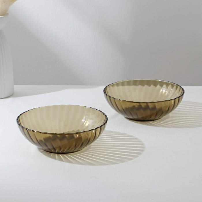 Набор столовый Elica, 44 предмета, стеклянный, дымка Набор столовый Elica, 44 предмета, стеклянный, дымка