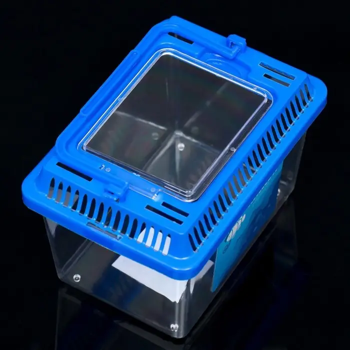 Переноска прямоугольная, 13,5 х 9,3 х 10 см, синий Переноска прямоугольная, 13,5 х 9,3 х 10 см, синий