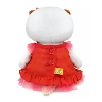 Мягкая игрушка &laquo;Кошечка Ли-Ли BABY в платье с белым бантом&raquo;, 18 см