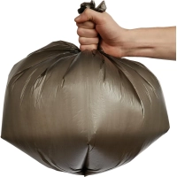 Мешки для мусора ПНД 30л 10мкм 30шт/рул черные 48х58см Luscan_СПБ