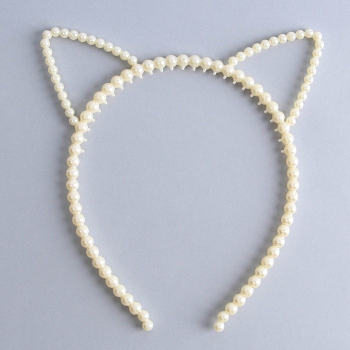 Ободок для волос с ушками новогодний «Самой милой» на Новый год, киса, ширина 12 см Ободок для волос с ушками новогодний «Самой милой» на Новый год, киса, ширина 12 см