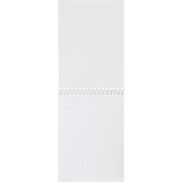 Бизнес-тетрадь А5 80л Attache Градиент Синий клетка, 65г, греб, УФ-лак