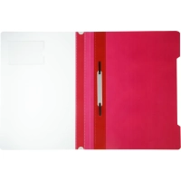 Скоросшиватель пластиковый карман д/визитки Attache А4, ассорти, 10шт/уп