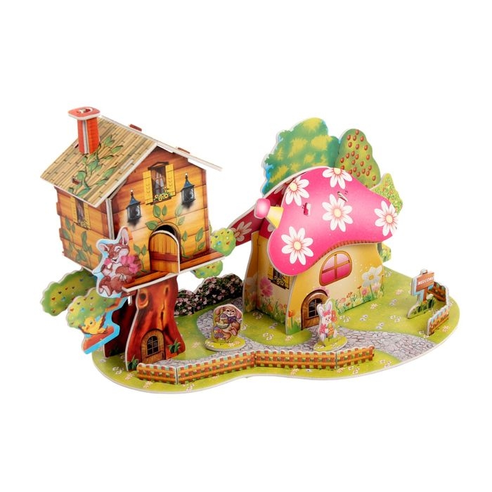 Конструктор 3D «Сказочный замок» Конструктор 3D «Сказочный замок»