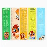 Закладки для книг, картонные, набор из 5 шт. &laquo;Полезные закладки Выпускнику!&raquo;